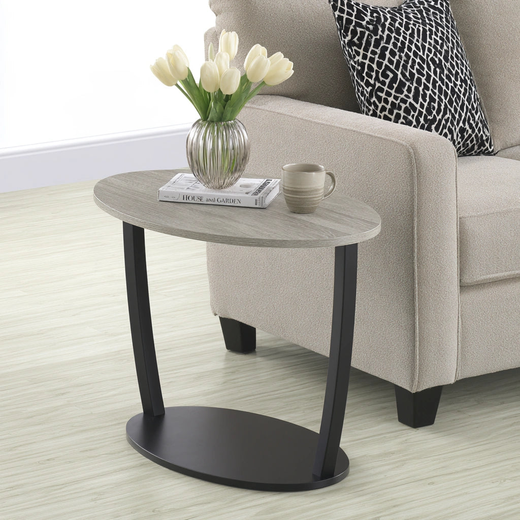 Gestoffeerde bank van hout, kleur beige